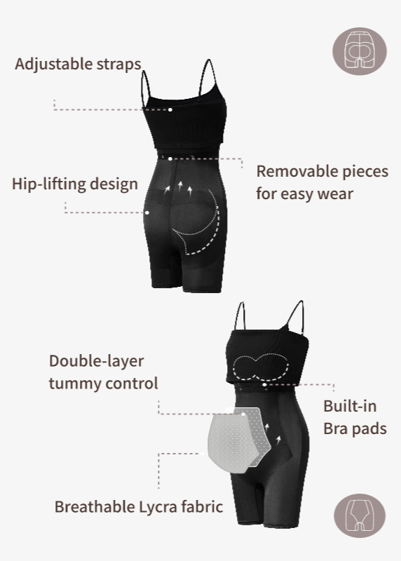 Build-in Shapewear Dress(NEW COLOR)