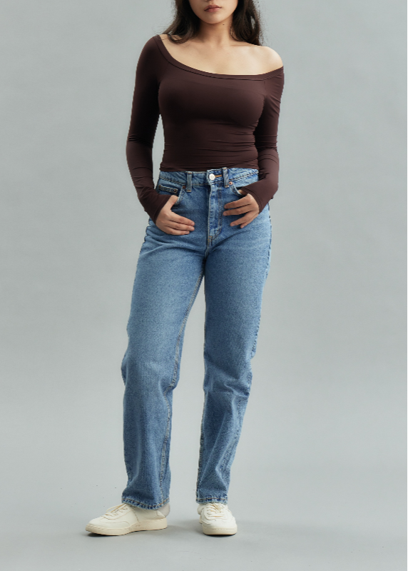 LONG SLEEVE BRA-IN T-shirt