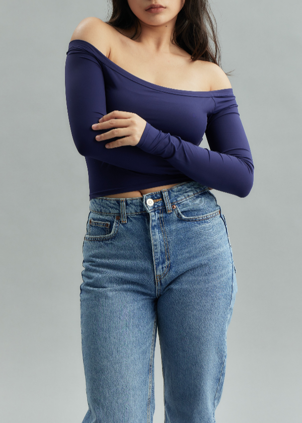 LONG SLEEVE BRA-IN T-shirt