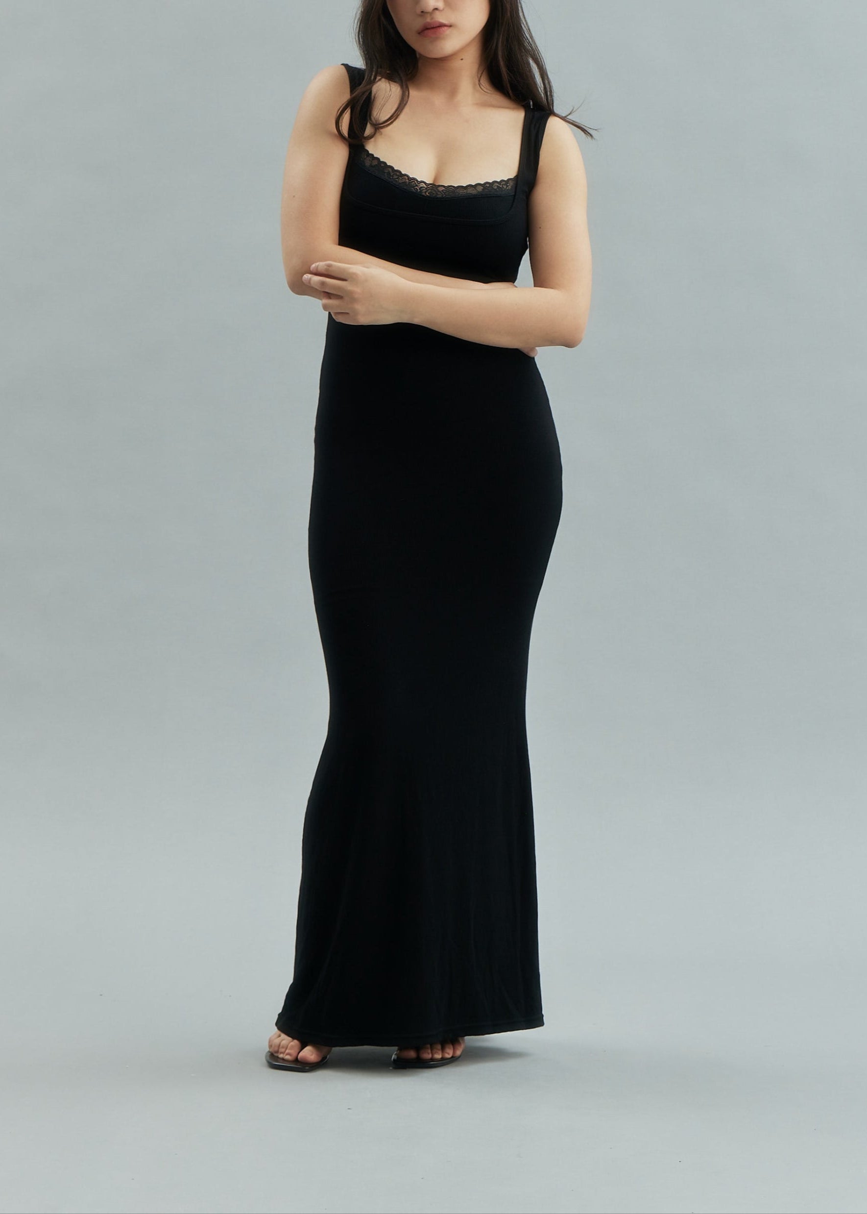 Build-in Shapewear Lace Dress